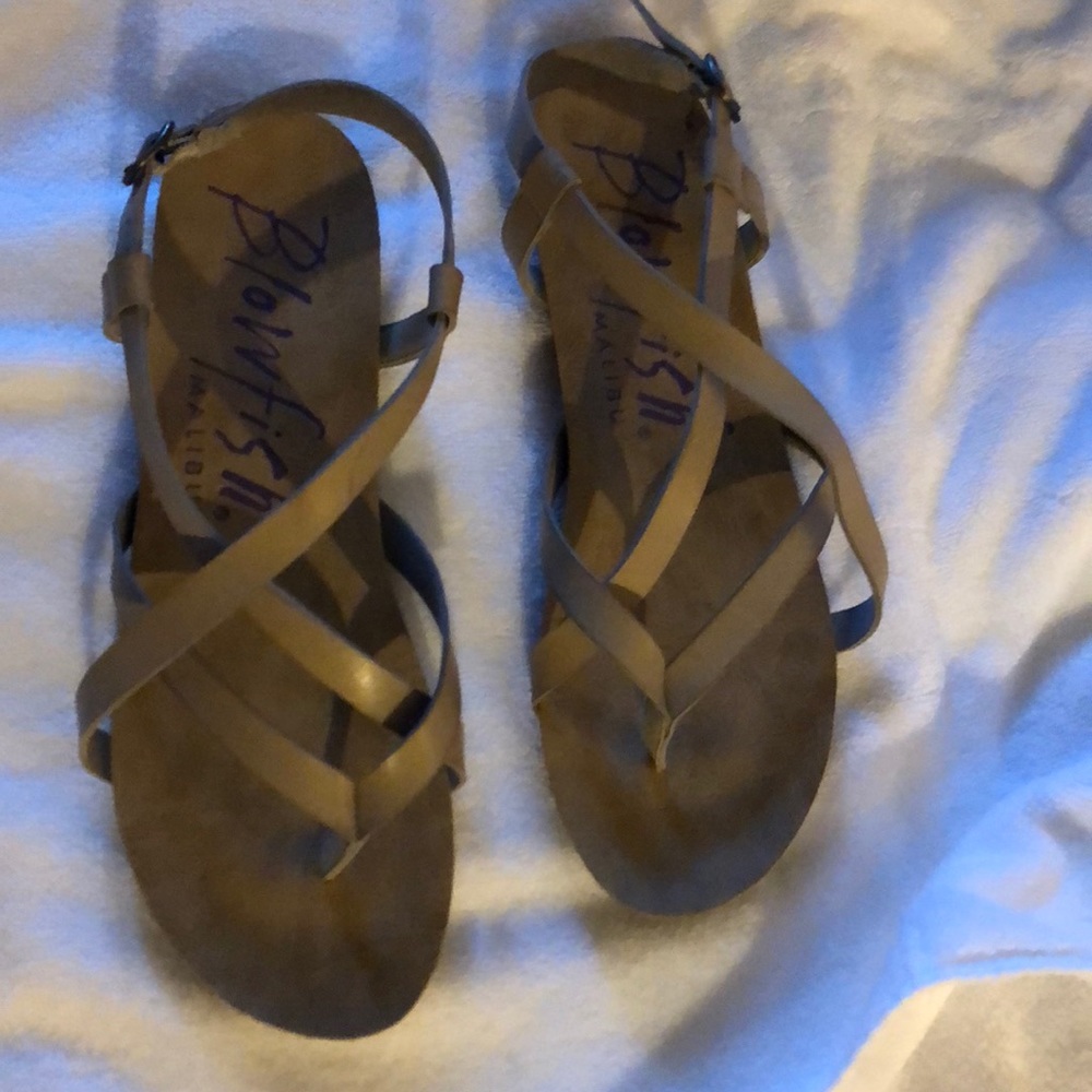 Blowfish Sandals worm once